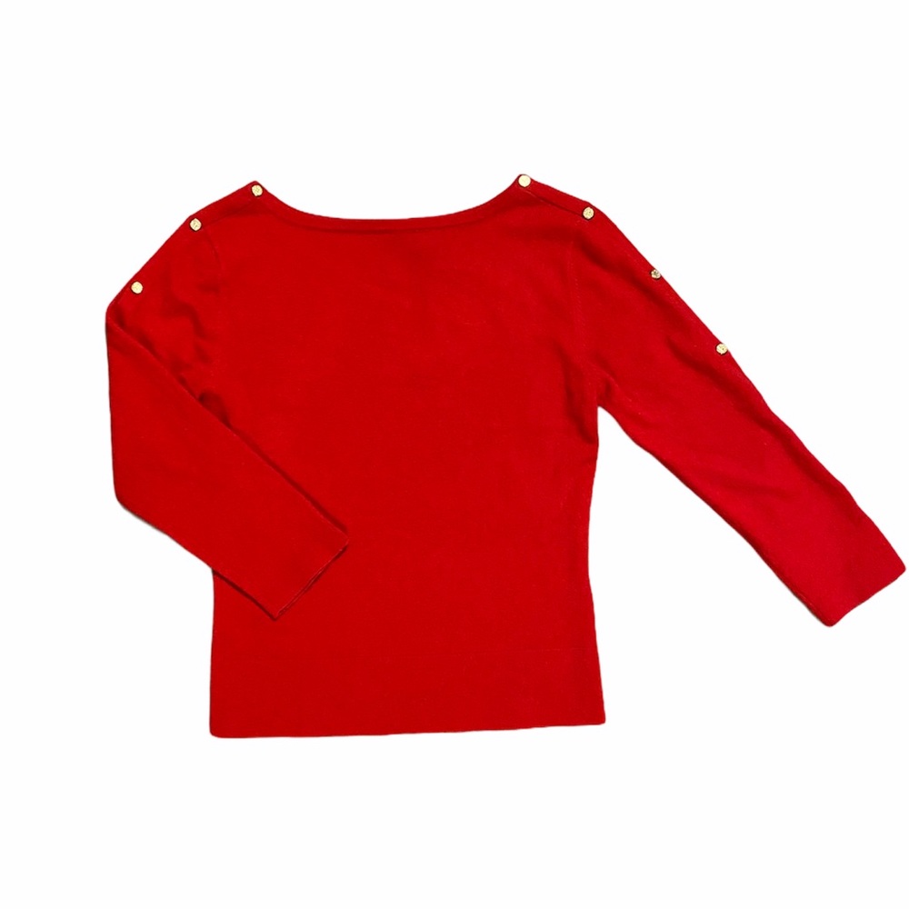 Autumn Cashmere 3/4 Sleeve Boatneck Sweater